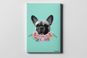 Flower Crown - Bleu - Frenchy Pop